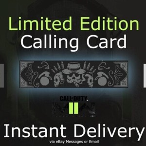 mw rare calling cards The Rarest Card in Mw3 What's ur most hard to