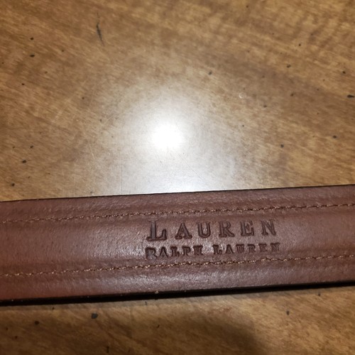 Lauren Ralph Lauren schwarzer Ledergürtel Größe 36 / 90 - Bild 8 von 11