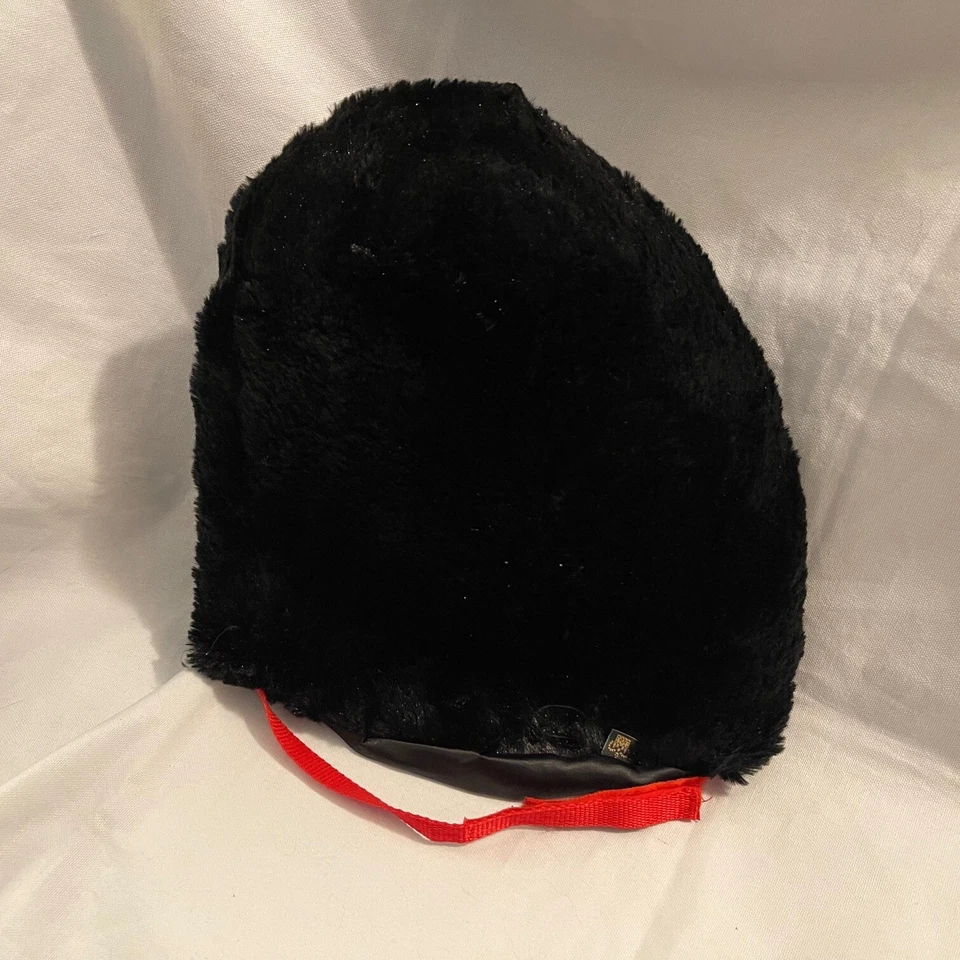 Nuevo Sombrero de piel falsa acrílico estilo piel de oso guardias del palacio británico negro adulto mediano Foto 4 de 4