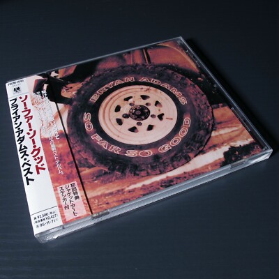 Bryan Adams - So Far So Good JAPAN CD+Sticker W/OBI Mint POCM-1045