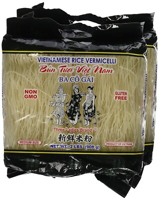 Three Ladies Brand Vietnamese Rice Vermicelli 2lbs (Pack of 2) NEW | eBay