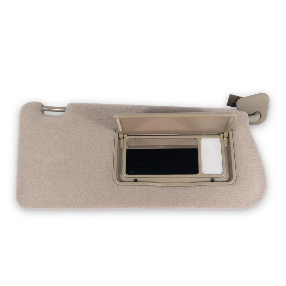 Hyundai XG350 2002-2005 pasajero lado derecho parasol marrón tostado tela iluminada Foto 2 de 4