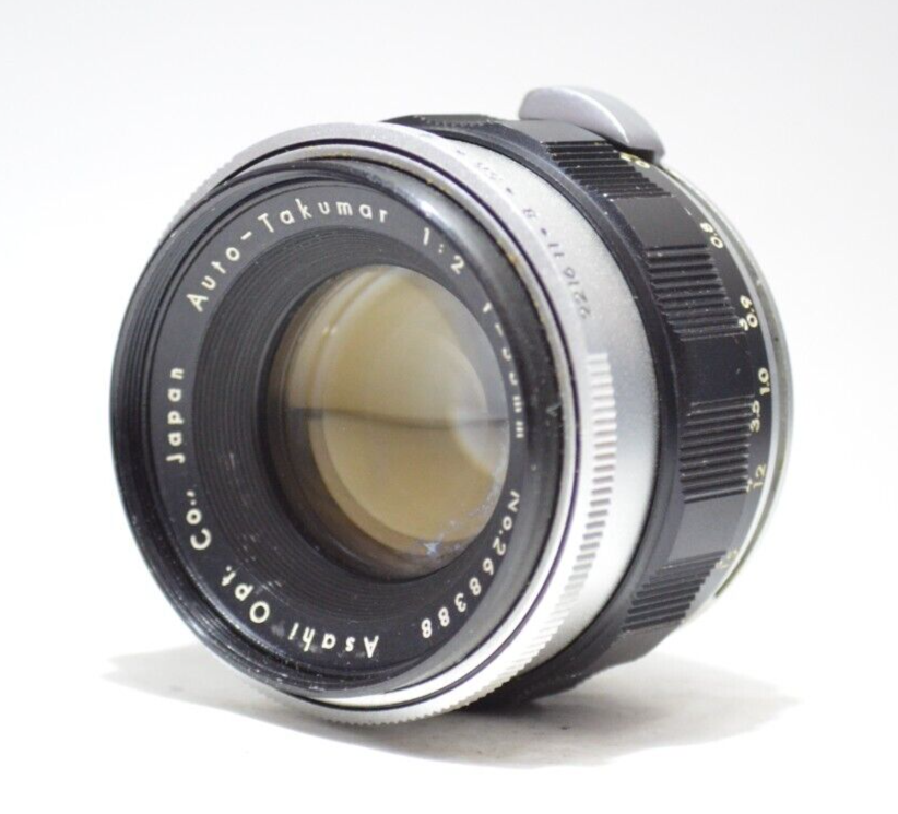Mint】Asahi Pentax Auto-Takumar 55mm f/2 No.268388 M42 Mount