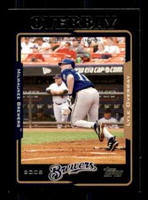 Lyle Overbay Card 2005 Topps Black #4