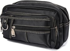 Waterproof Unisex Fanny Pack Waist Belted Bag Hip Pouch Travel Sport Walking Bag