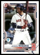 Jeisson Rosario 2021 Bowman 1st Edition #BFE-37 Boston Red Sox