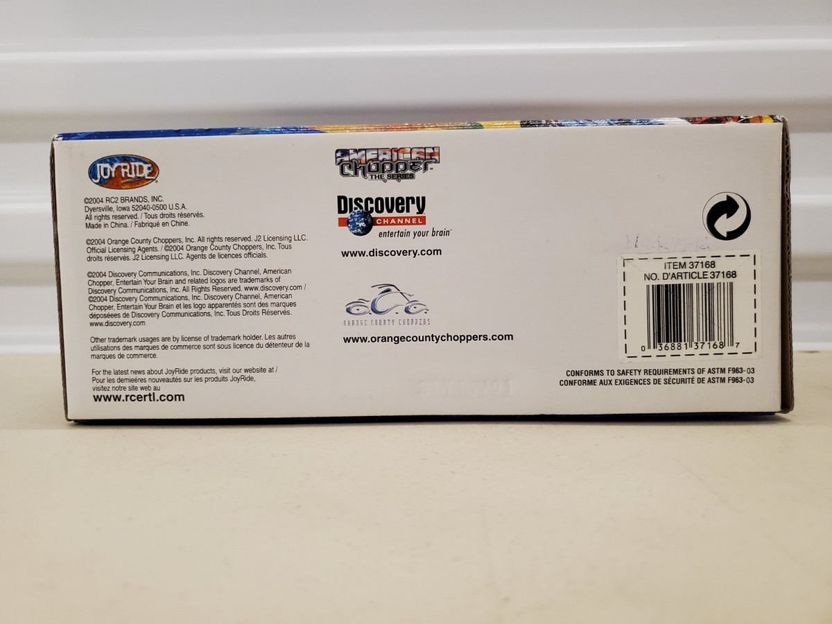 新品　Orange County  Choppers DVD 3枚＋　オマケ Orange County Choppers Custom Rigid #3 American Chopper 1:18