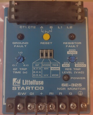 Littelfuse Startco SE-325 Neutral-Grounding-Resistance Monitor