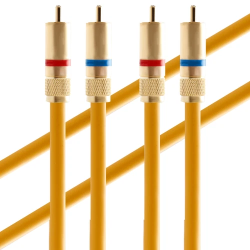 Van Den Hul Halogen Hi-END Audio RCA Cable Extend Signal Interconnect Cable New - Picture 9 of 14