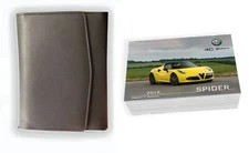 Owner Manual for 2018 Alfa Romeo 4C Spider, Owner's Manual Factory Glovebox Book