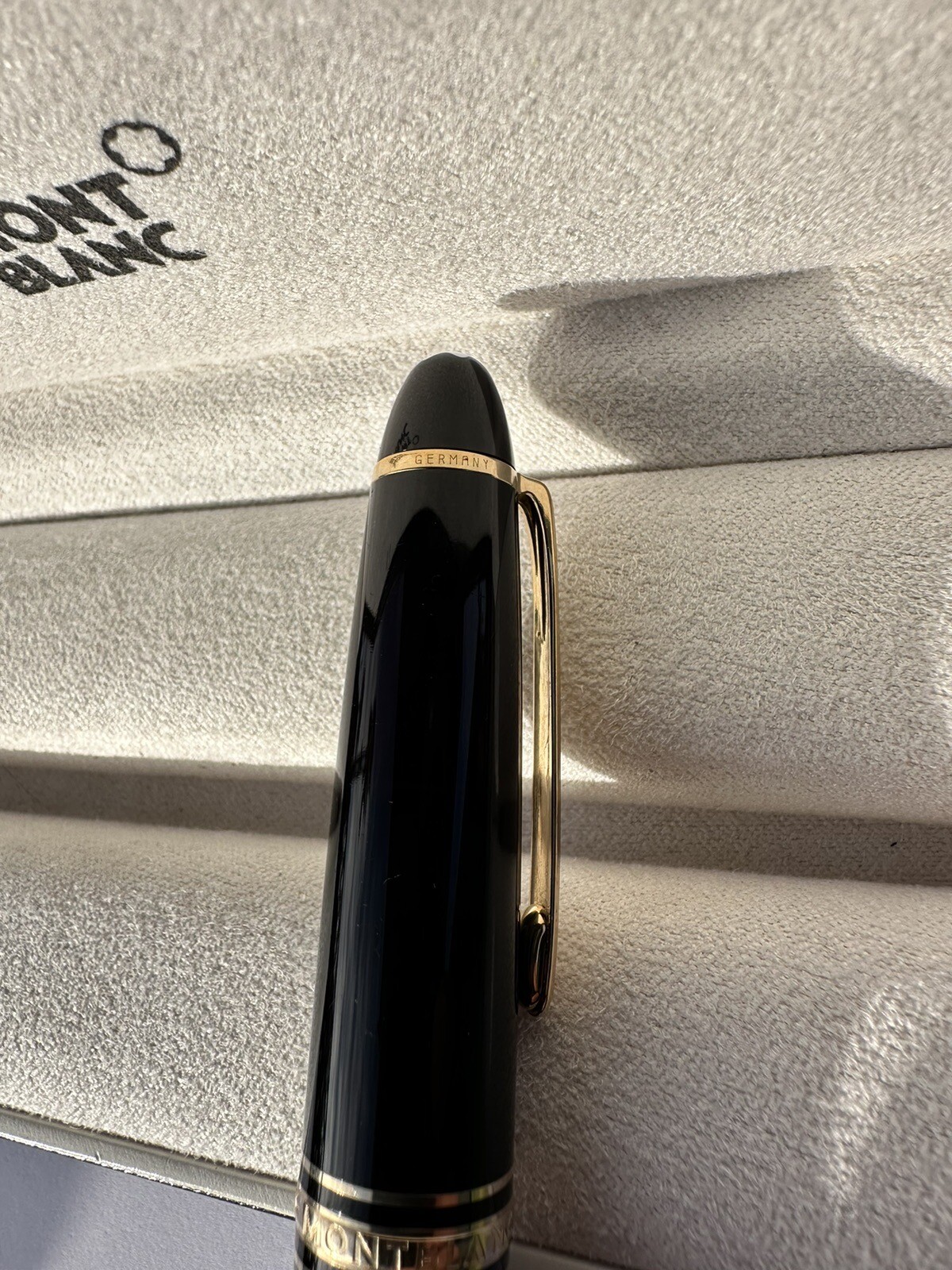 MONTBLANC MEISTERSTUCK 162 LE GRAND ROLLERBALL Pen Blue Ink Mont Blanc