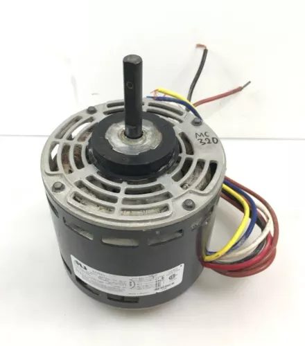 EMERSON K55HXPBJ-1304 Blower Motor 115V 1075RPM 1/3HP 4SPD D340126P04 used MC320