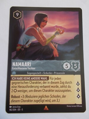 Disney Lorcana Karte Himmelsleuchten 182/204 NAMAARI