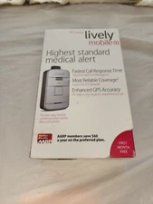 Lively- Lively Mobile Plus All-in-One Medical Alert - Silver Used Tested Works