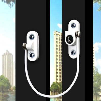 1pc Window Cable Lock Restrictor Child Baby Safety Door Security Catch Wire Home