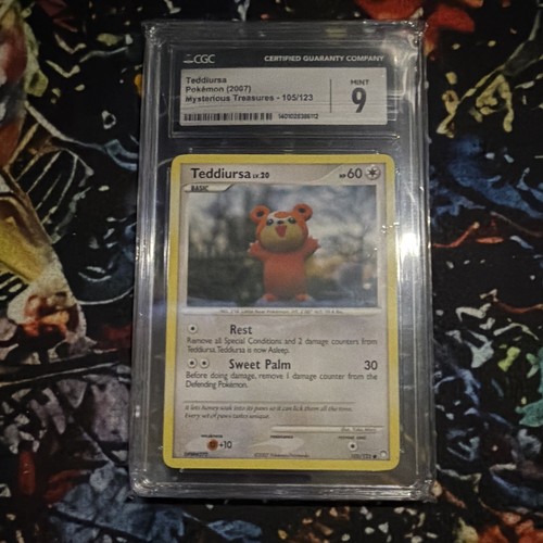 Teddiursa graded CGC 9 for sale on eBay