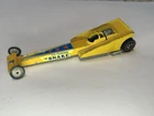 Hot Wheels Redlines Rear Engine Snake Dragster Prudhomme 1971 Diecast Yellow Car