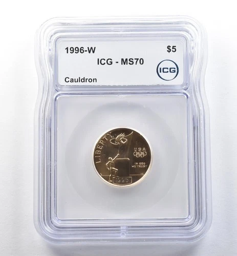 Photo of a 1996-W Olympic Commemorative from an eBay sale