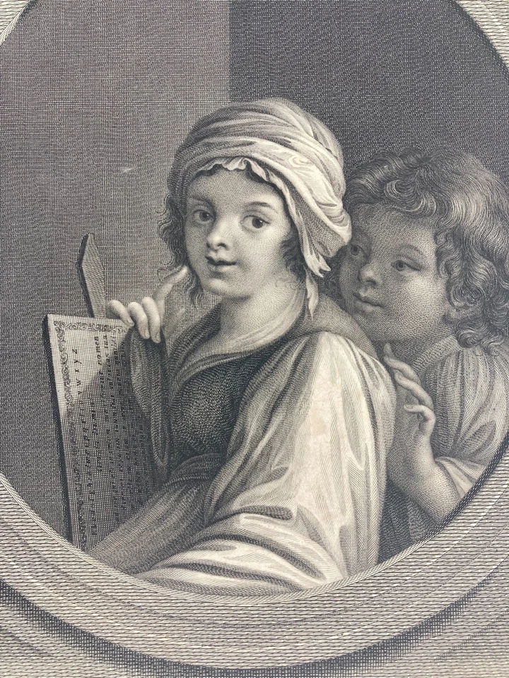 ANTIKE RADIERUNG & STICH ROBERT STRANGE BARTOLOMEO SCHEDONI ITALIEN 1781 aus dem 18. Jh. - Bild 3 von 4