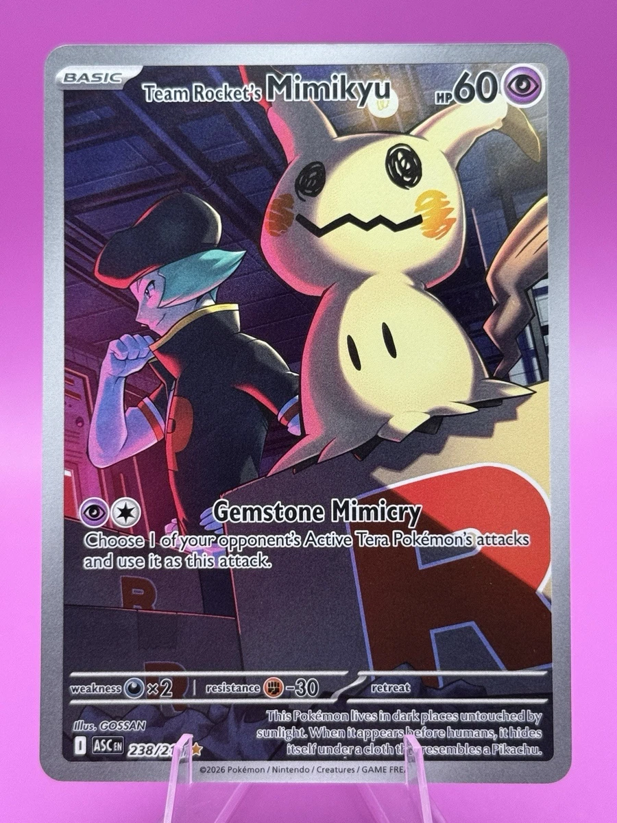 ⭐︎みっき⭐︎!! Team Rocket's Mimikyu Pokémon TCG Cards for sale | eBay