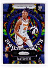 2025 Panini Prizm WNBA - Saniya Rivers Kaleidoscopic #8 Rookie RC Base Sun