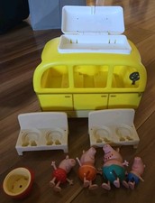 Peppa Pig Spiaggia Camper Camper Figure Playset Mamma Papà