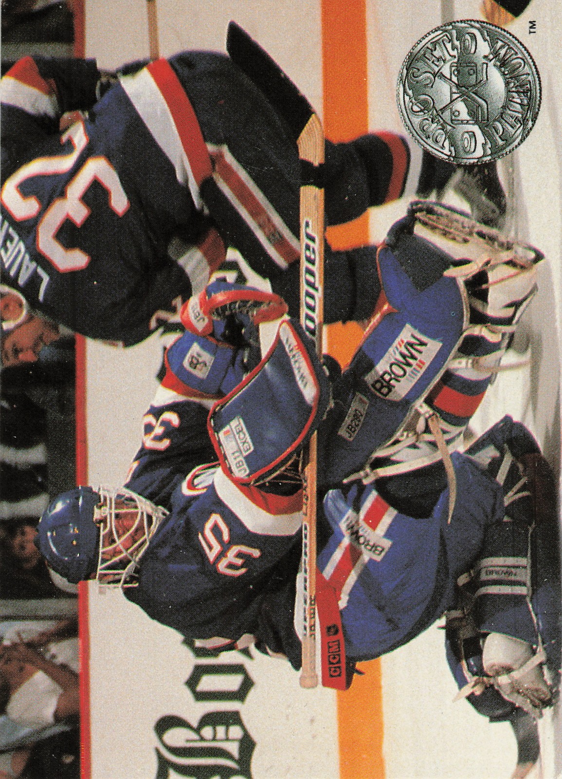 1991-92 Pro Set Platinum #73 Glenn Healy Near Mint or Better