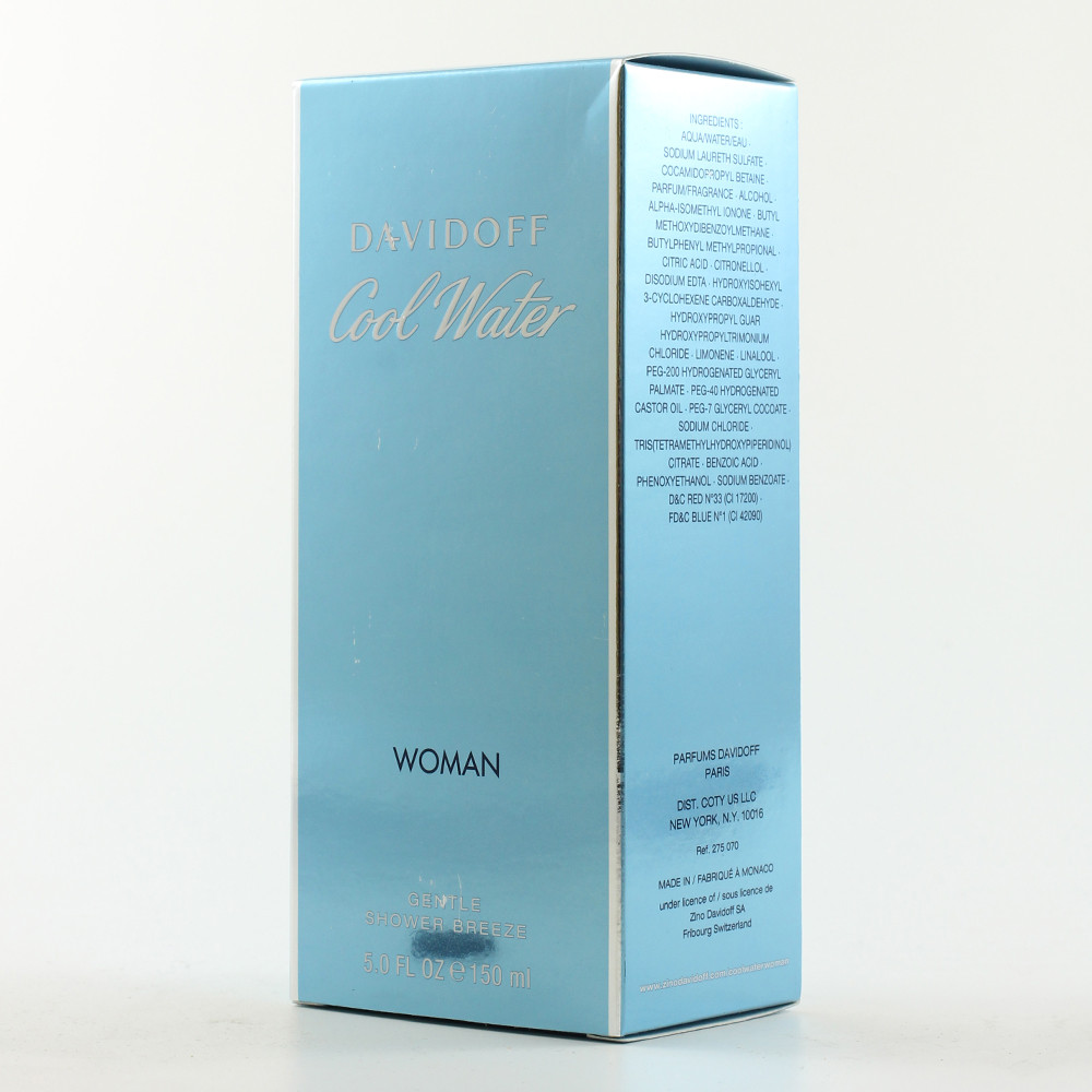 Davidoff Cool Water Для женщин - Гель для душа Duschgel 150 мл 3190₽