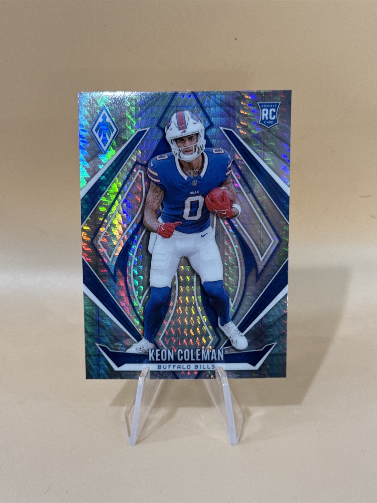 2024 Panini Phoenix KEON COLEMAN #213 Rookies Hyper (RC) Buffalo Bills