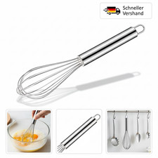 6 Zoll Kleiner Schneebesen Mini Edelstahl Rührbesen zum Mischen Schlagen Aufschä