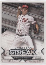 2017 Topps Stadium Club Scoreless Streak Stephen Strasburg #SS-SS 0m8