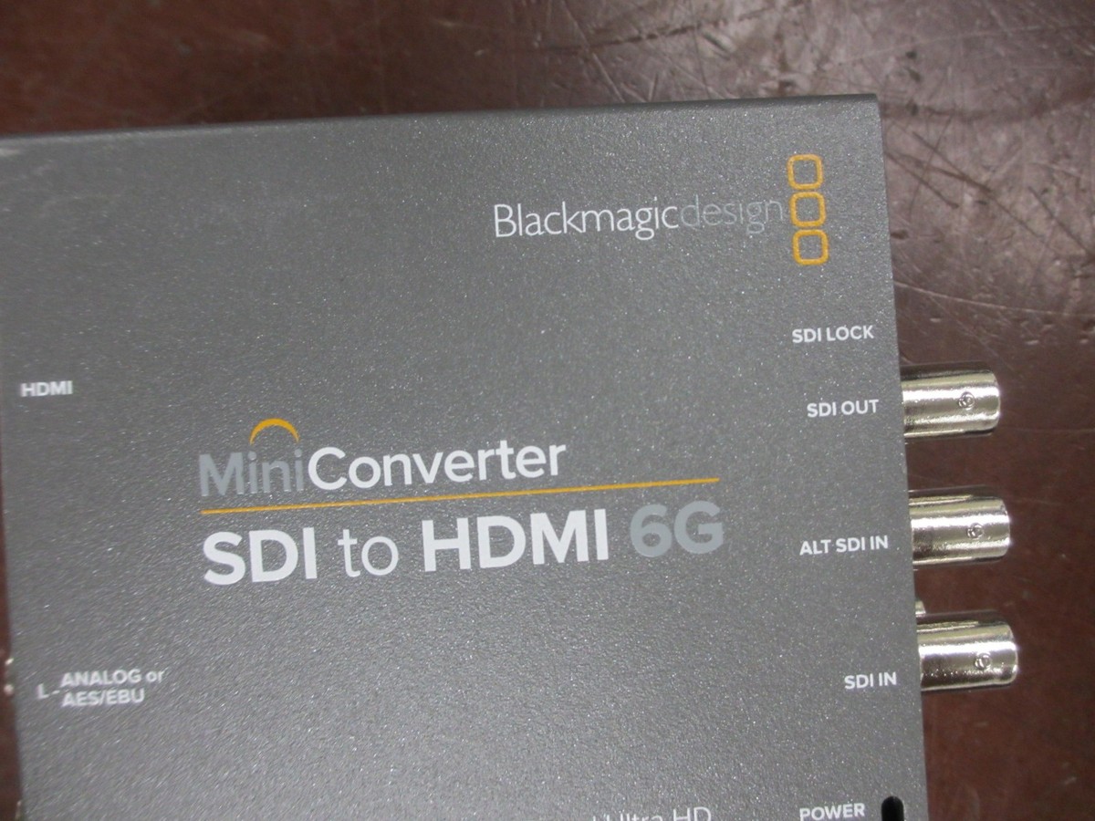 Blackmagic Design Mini Converter SDI to HDMI 6G [No Power Adapter