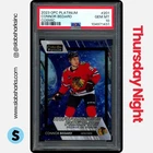 2023 O-PEE-CHEE PLATINUM #201 CONNOR BEDARD COSMIC MARQUEE ROOKIE RC /65 PSA 10