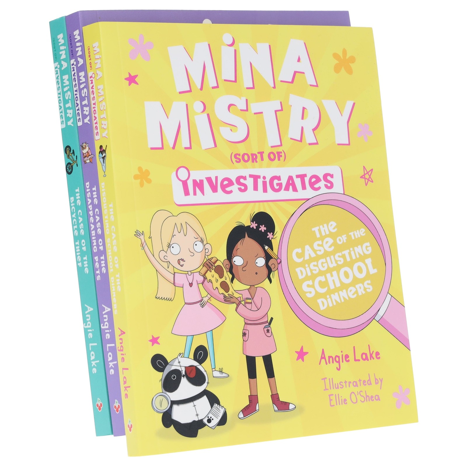 Mina Mistry Sort Of Investigates 3 Books Set By Angie Lake - Ages 7-9 -Paperback