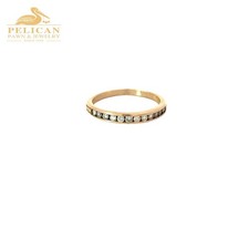 Women's Diamond Wedding Band .24 CTW 14K Yellow Gold PPG008549 