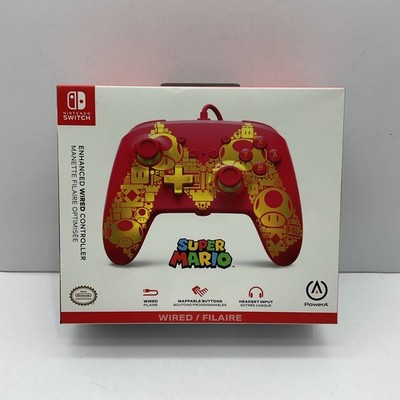 PowerA Super Mario Enhanced Wired (Nintendo Switch Controller) Brand New