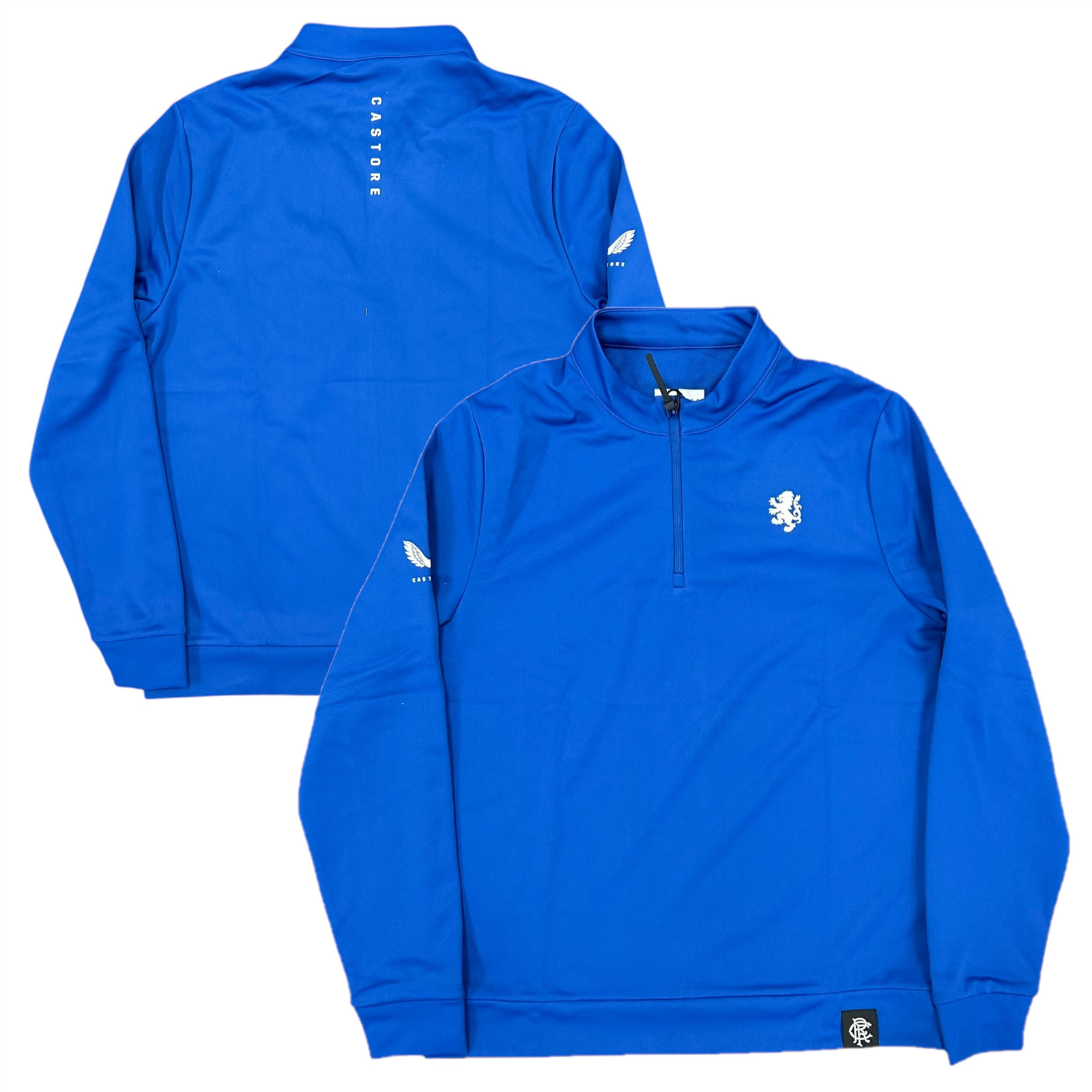Rangers Football 1/4 Zip (Size M) Men's Castore Classic 1/4 Zip Top - New