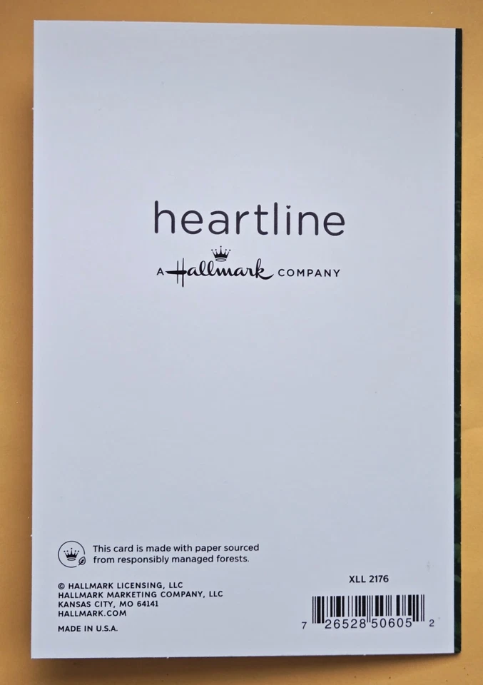 HUSBAND/ Merry Christmas Greeting Card (+ Envelope 5x7").  - Image 3 of 4