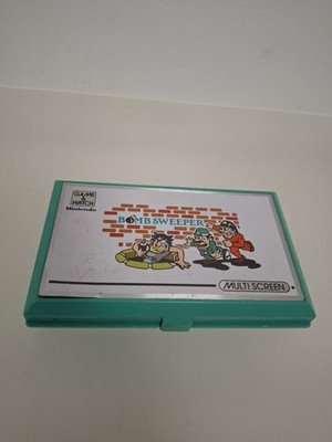 Nintendo Game & Watch Bomb Sweeper getestet funktioniert leichte Gebrauchsspuren BD-62 1987