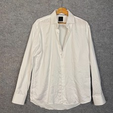 Peter Jackson Shirt Size 42 White Button Up Long Sleeve Business Formal