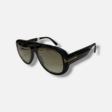 Tom Ford FT1078M Unisex Black Cecil Pilot Sunglasses 55-19-145