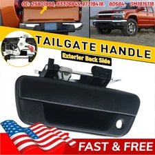 Tailgate Handle Textured w/ Lock For Chevrolet Colorado GMC Canyon 2004-2012 11