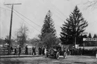 FIAT factory racer Emanuel Cedrino 1908 Briarcliff Trophy Race press photograph