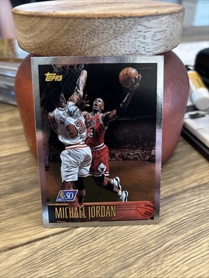 1996-97 Topps - Michael Jordan #139 Foil Nba 50