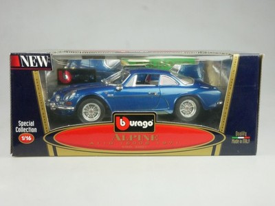Bburago 1/16 Alpine A110 1600S 1971 - diecast 3001 Box 134837