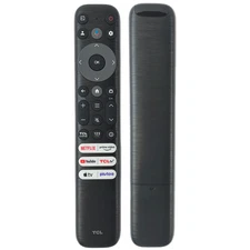 Genuine TCL Voice Remote RC813A for Google TV QM8 Q7 Q6 S4 - OEM USED