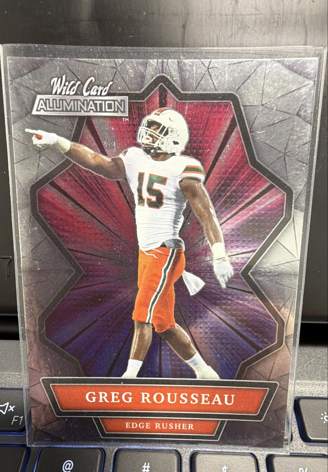2021 Wild Card Alumination - Greg Rousseau #ABC-19 (RC)