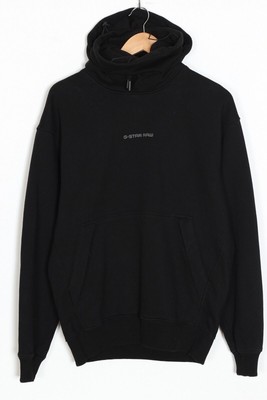 Pull à Capuche Homme Taille M - Marque La Halle, Noir, Comme Neuf, Très Bon état
