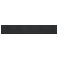 Teppich Rechteckig Grau 80X500 Cm Bambus