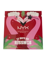 NYX 12 DAYS OF KISSMAS Matte and Glossy Lip Vault Gift Set, Includes 12 Shades